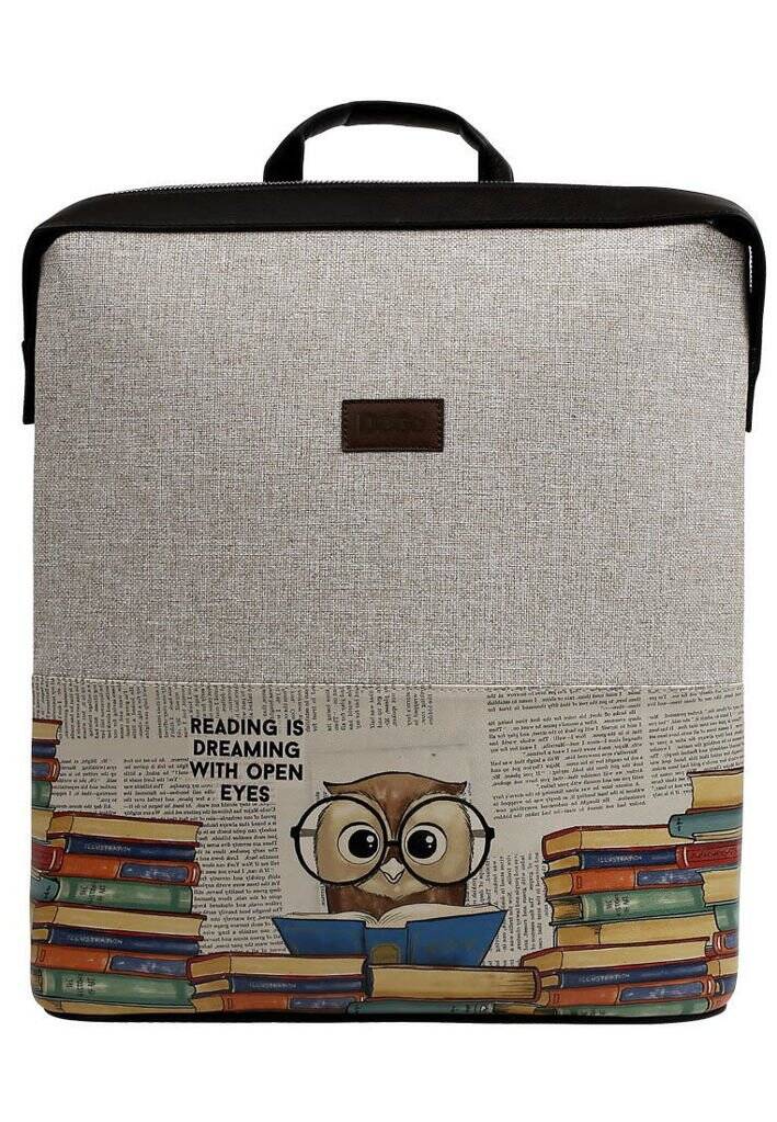 The Wise Owl - Dogo Slim Backpack Sirt Cantasi