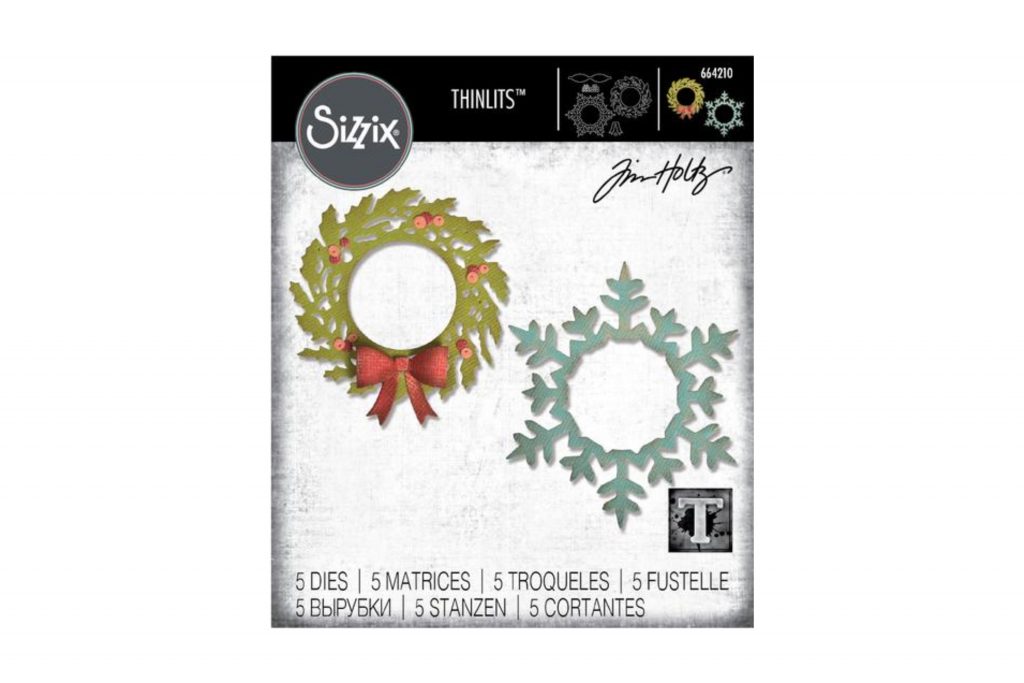 SIZZIX REZAČ HINLITS 5PK PAHULJICA VIJENAC 664210