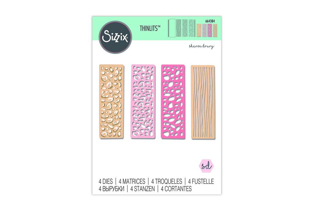 SIZZIX REZAČ SET 4PK WILD THING 664384