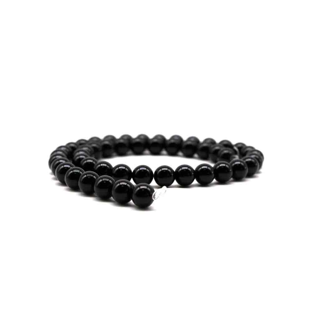 NIZ BLACK AGATE 8mm